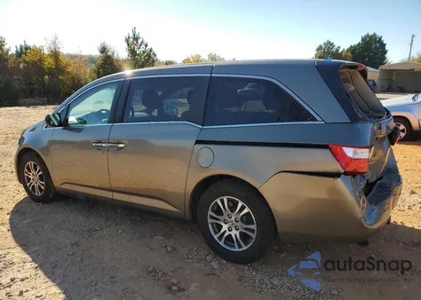 2012 Honda Odyssey Ex z USA, uszkodzony, nr VIN 5FNRL5H47CB072757